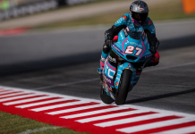Daniel Holgado (27) at Barcelona. Photo courtesy Dorna.