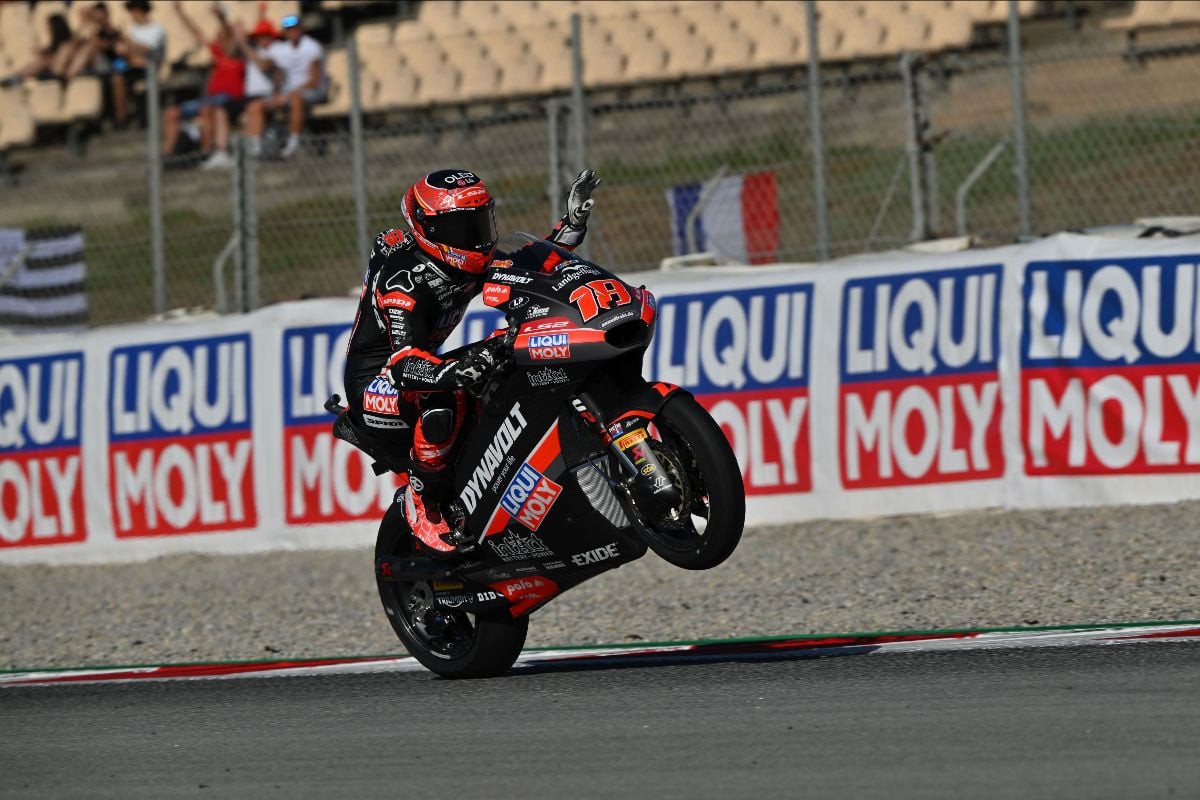 Manuel Gonzalez (18) at Montmelo. Photo courtesy Dorna.