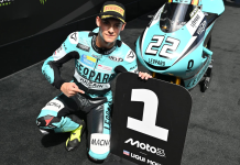 David Almansa takes pole position at Montmelo. Photo courtesy Dorna.