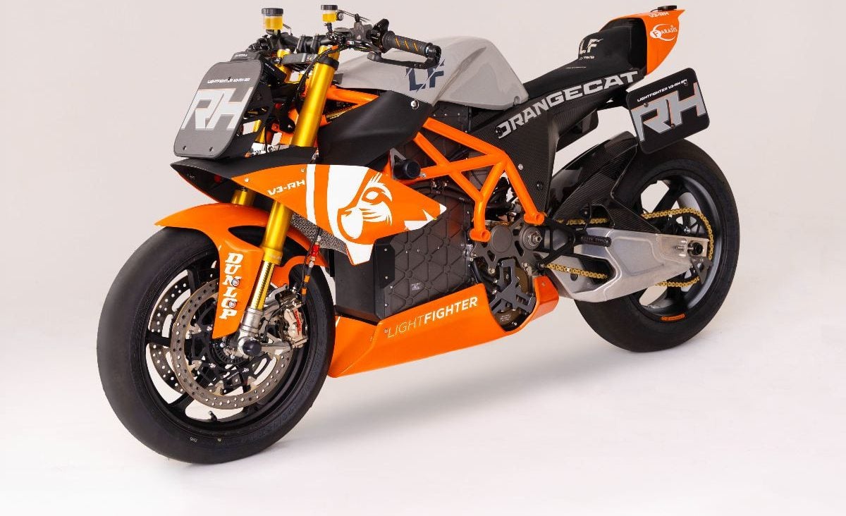 The Lightfighter V3-RH model. Photo courtesy of OrangeCat Racing.