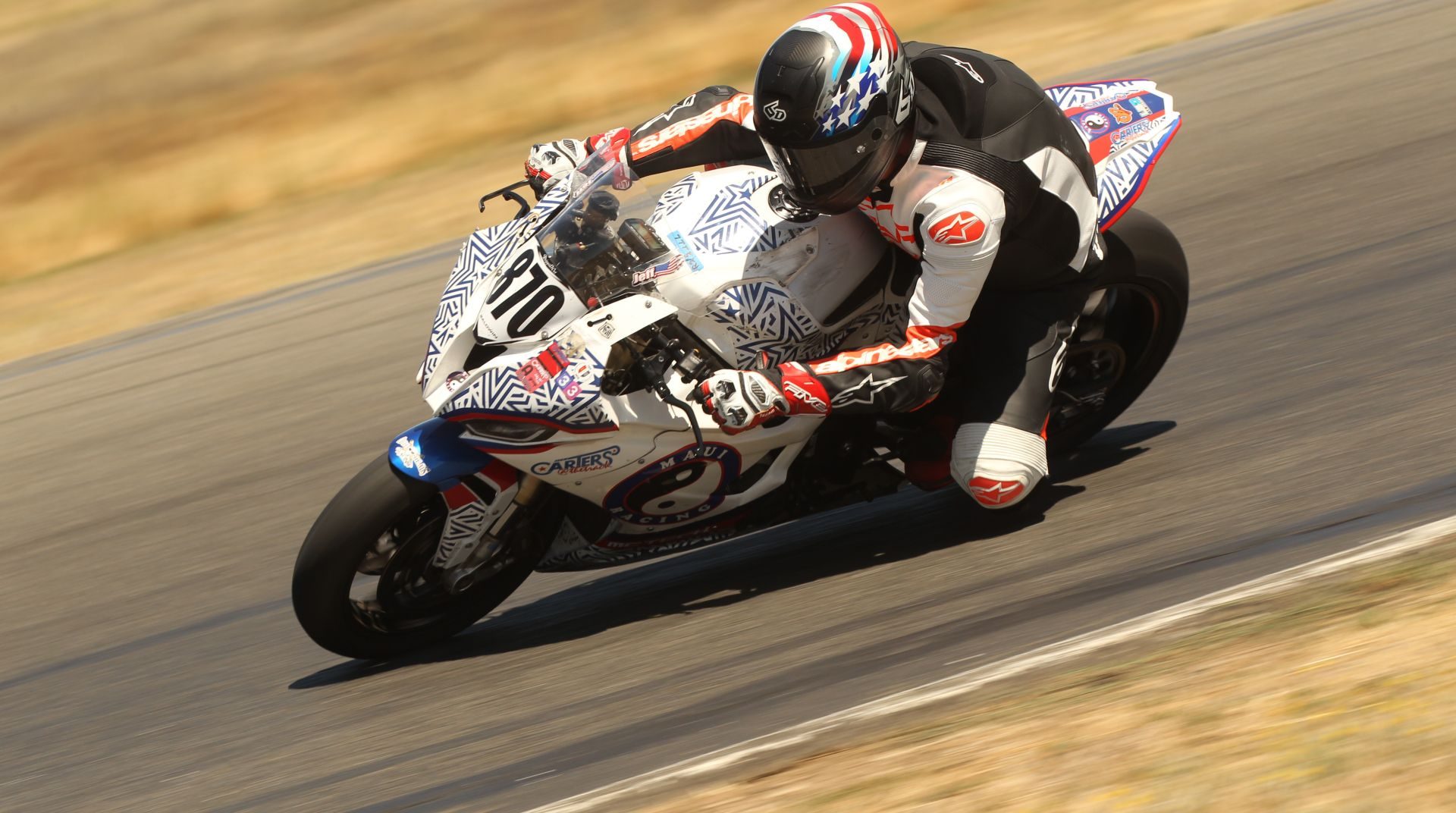 Stuart Smith on track, trying to learn Thunderhill Raceway Park in Willows, CA. Photo credit gotbluemilk photography.