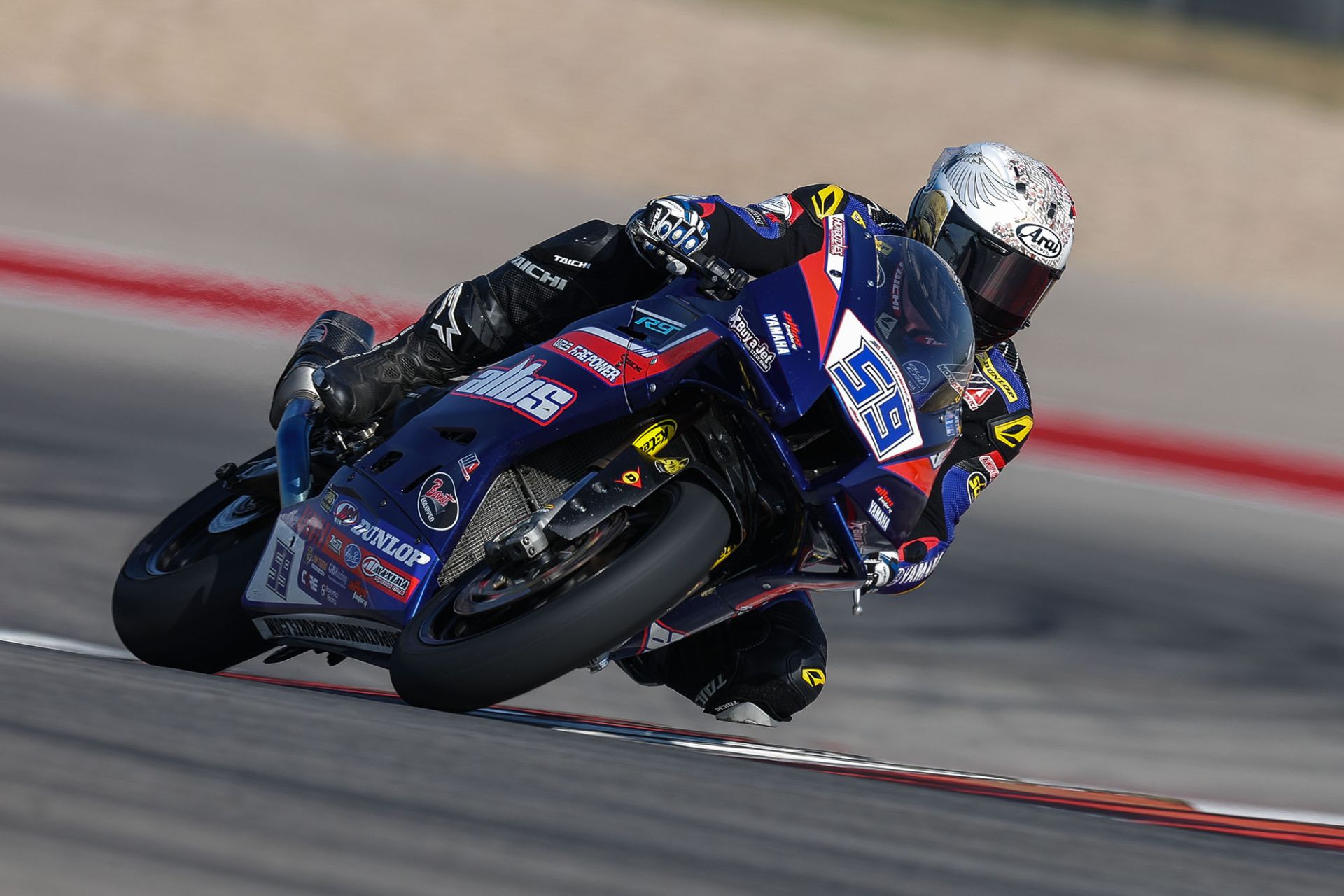 Jaret Nassaney (59) at COTA. Photo courtesy Altus Motorsports.