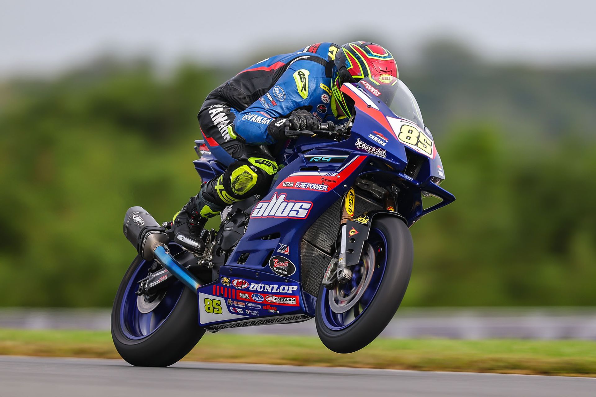 Jake Lewis (85) at NJMP. Photo credit Brian J Nelson.