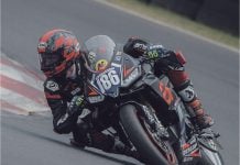 Chase Brown (186) in Action. Photo courtesy BrownTown Racing
