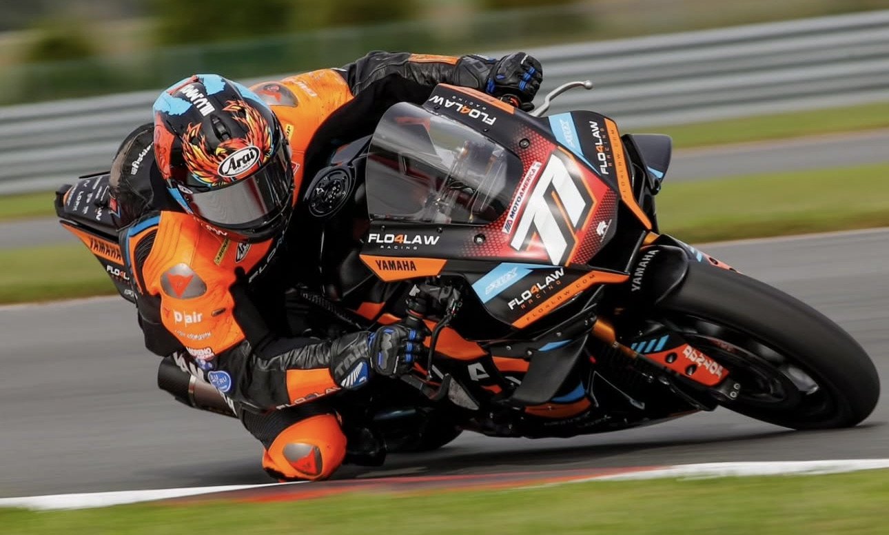 Bobby Davies (77) at NJMP. Photo courtesy Davies' social media. 