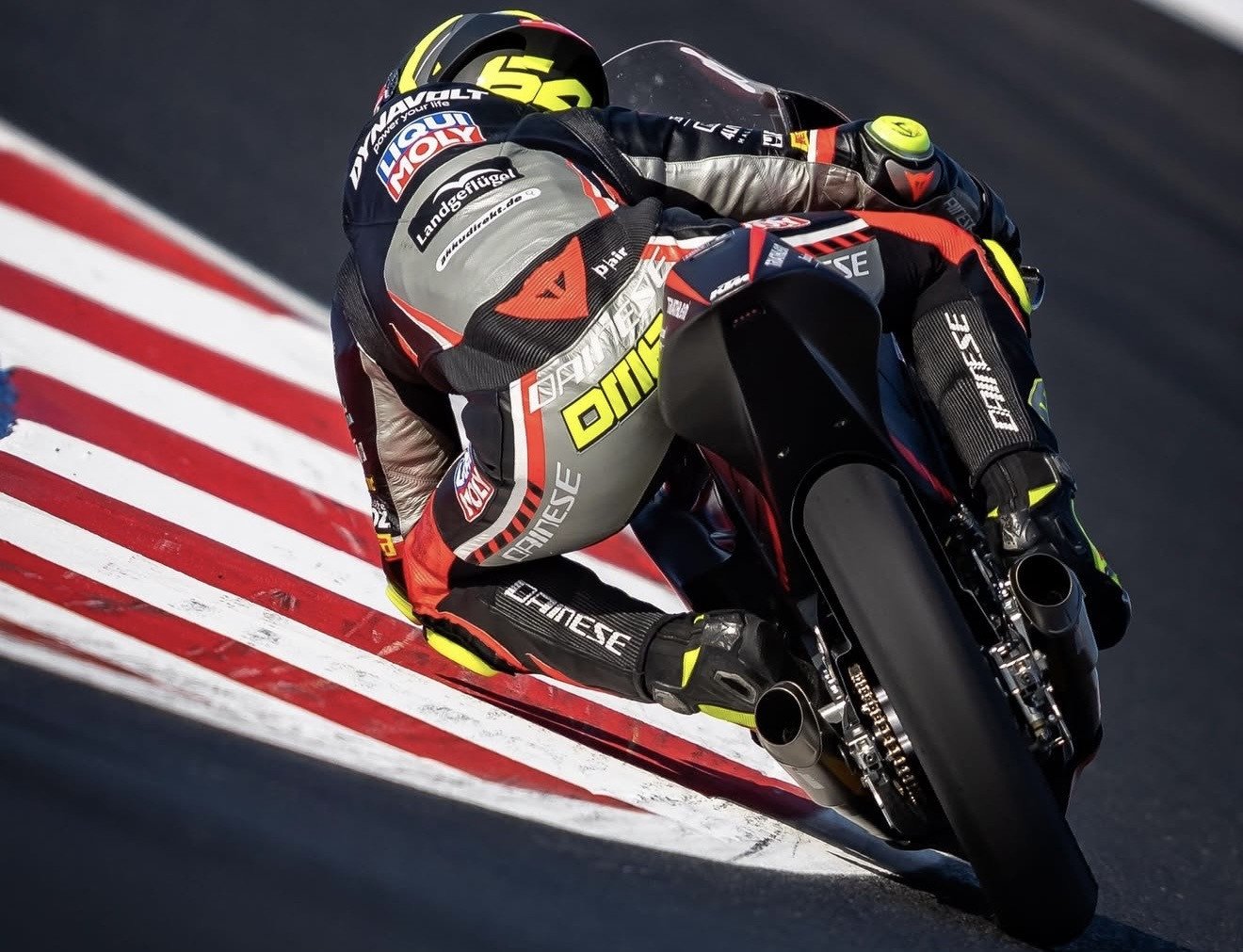 David Muñoz (64) at Misano. Photo courtesy IntactGP Team.