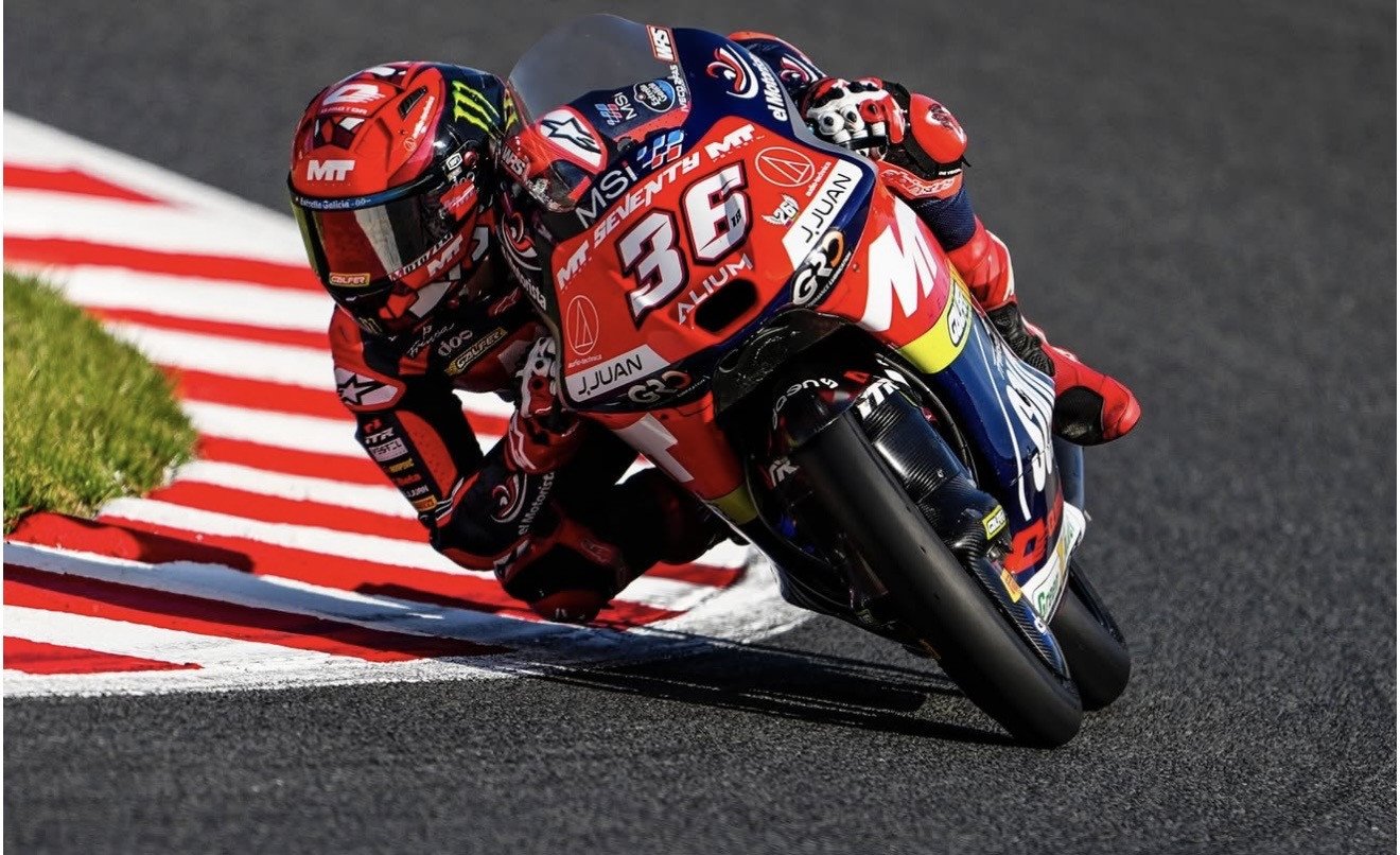 Angel Piqueras (36) at Motegi. Photo courtesy MSi Racing Team.