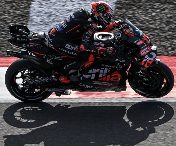 Marco Bezzecchi (72) at Mandalika. Photo courtesy Dorna.