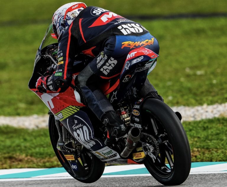 Moto3 : Yamanaka Heads Saturday Practice At Sepang