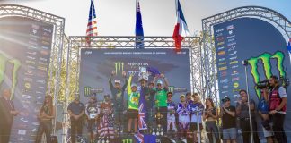 Team USA takes second place at 2025 Motocross of Nations. Photo credit Jeff Kardas.