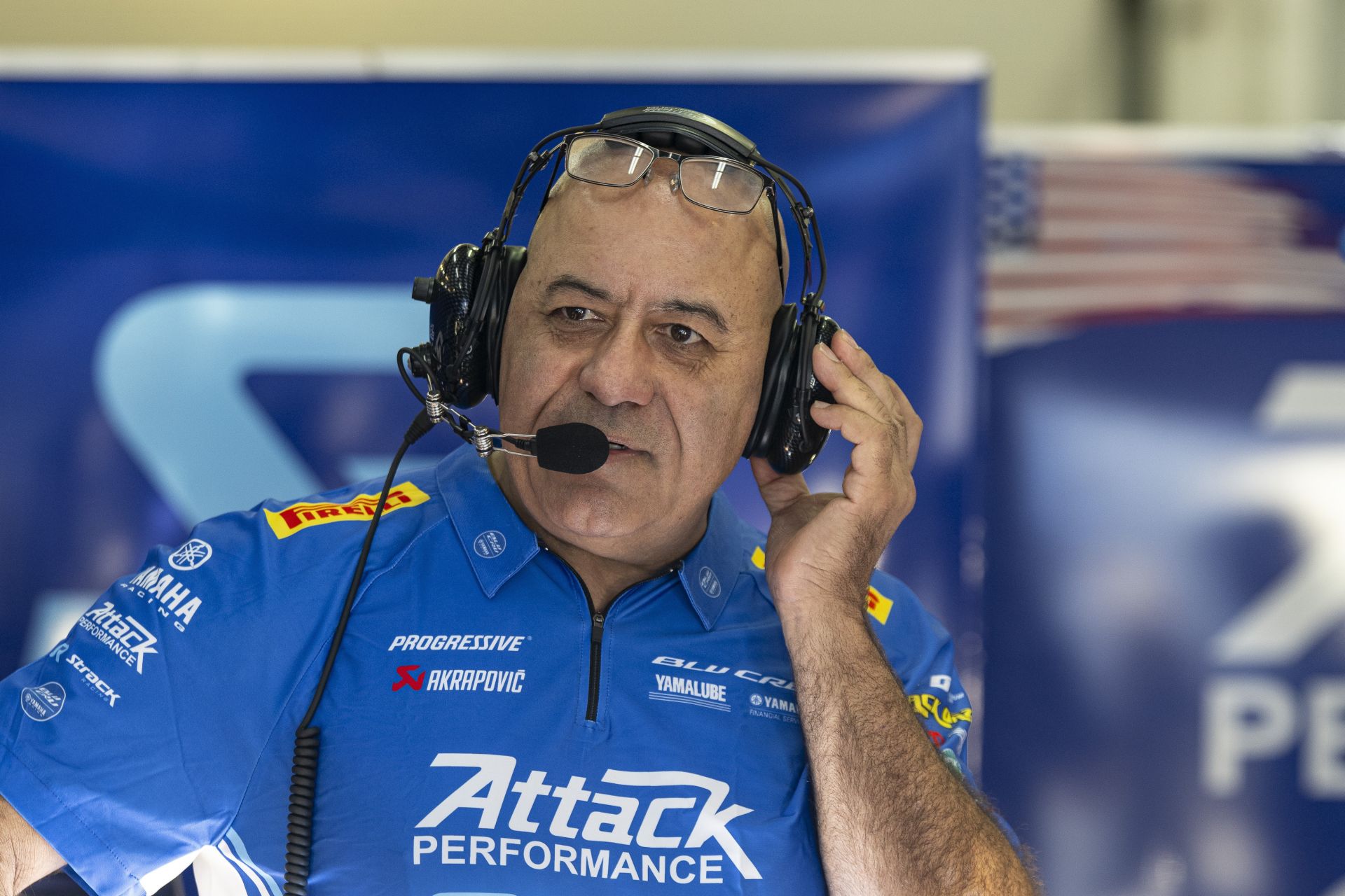 Richard Stanboli  at Estoril. Photo courtesy Yamaha Motor Corp., USA.