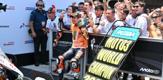 Jose Antonio Rueda: the new 2025 Moto3 World Champion. Photo courtesy Dorna.