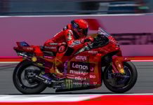 Marc Marquez (93) at Mandalika. Photo courtesy Ducati Lenovo Team.