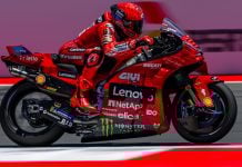 SBS and the Brembo Group Celebrate 1000+ Wins in 2025 Marc Marquez (93) at Mandalika. Photo courtesy Ducati Lenovo Team.