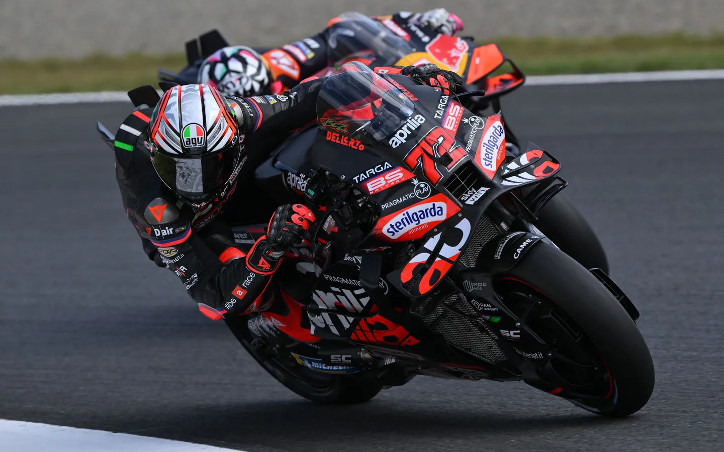Marco Bezzecchi (72) at Motegi. Photo courtesy Dorna.