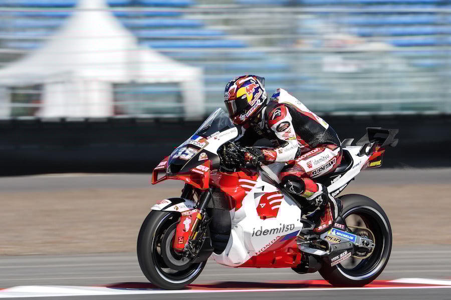 Somkiat Chantra (35) at Mandalika. Photo courtesy Idemitsu Honda LCR