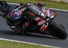 Jorge Martin (1) during the practice session at Motegi. Photo courtesy Dorna.
