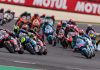 Moto2 race start at Phillip Island. Photo courtesy Dorna.