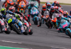 Moto2 race start at Phillip Island. Photo courtesy Dorna.