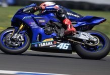 Jones topped two of the three SW-Motech Superbike practice sessions. Photo credit RbMotoLens