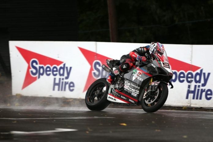 Leon Haslam at Oulton Park. Photo courtesy BSB.