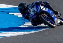 Chris Clark (5) at Estoril. Photo courtesy Chris Clark Racing