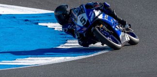Chris Clark (5) at Estoril. Photo courtesy Chris Clark Racing