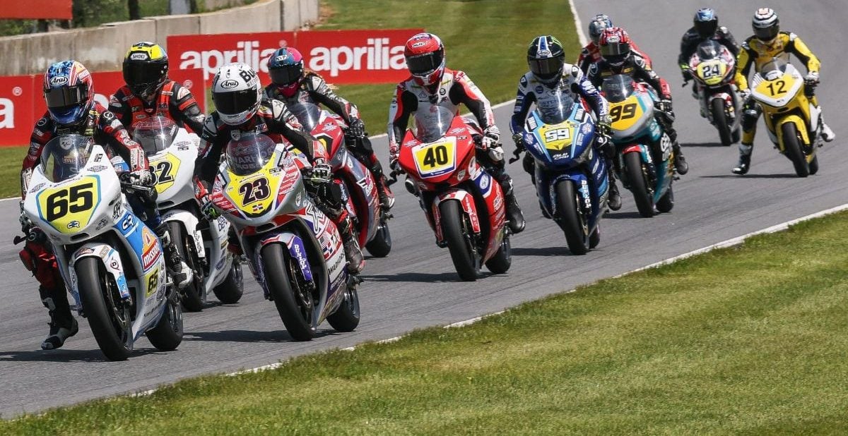 MotoAmerica Talent Cup. Photo courtesy MotoAmerica.