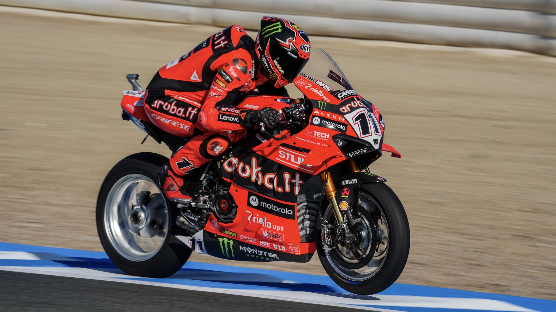 Nicolo Bulega (11) at Jerez. Photo courtesy Dorna.