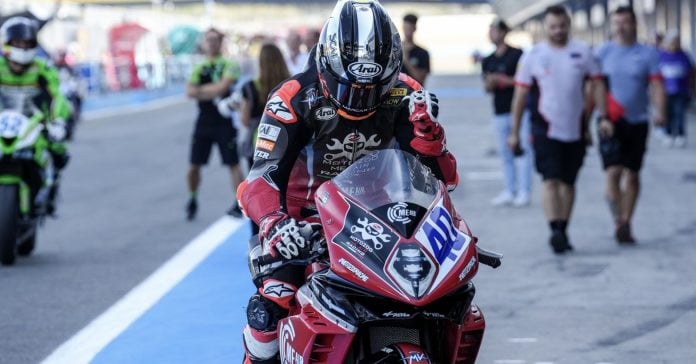 Mattia Casadei (40) at Jerez. Photo courtesy Dorna.
