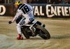 Max Whale (18) at the Royal Enfield Short Track at DAYTONA II event in 2025. Photo credit Tim Lester for American Flat Track