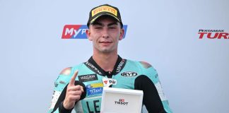 Adrian Fernandez claimed pole position at Mandalika. Photo courtesy Dorna.