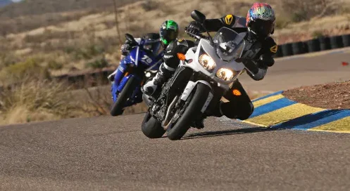 Two students riding during a USMCA event. Photo courtesy USMCA