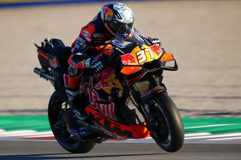 MotoGP Test: Acosta Leads KTM With P5 In Valencia
