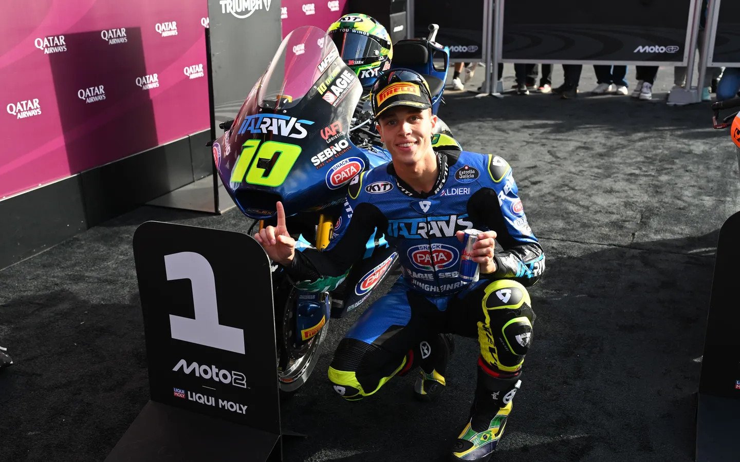 Moto2 : Moreira Takes Pole Position At Portimao