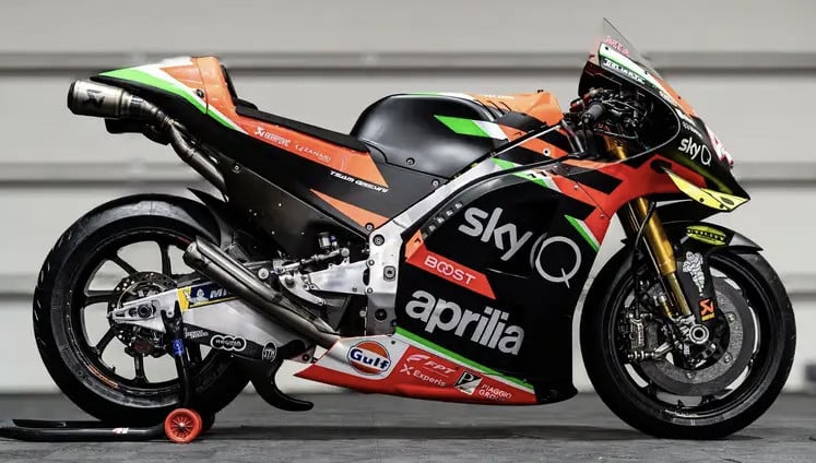 Aprilia RS-GP20 From Aleix Espargaró Heads to Auction Block