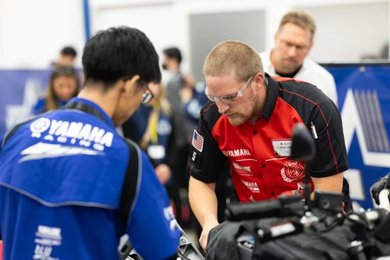 Americans Shine at 2025 Yamaha World Technician GP