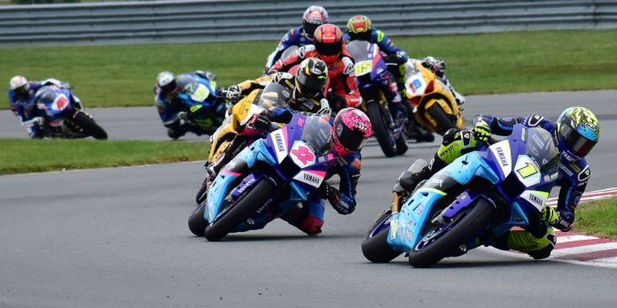 Supersport Race One NJMP 2025 Start Gougis DSC_0077
