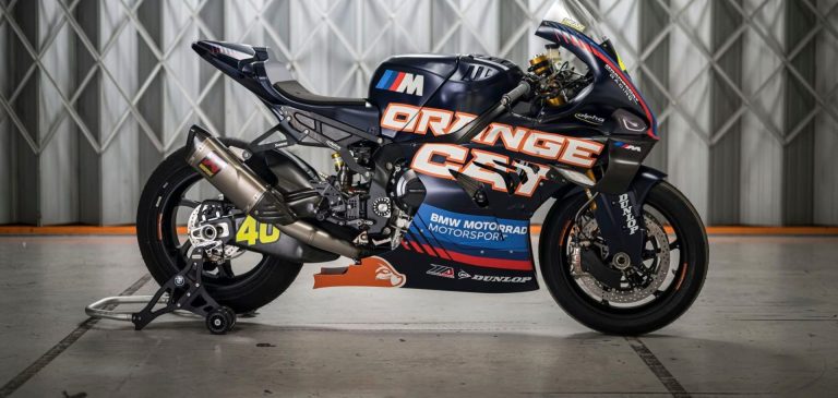 MotoAmerica: OrangeCat Reveals 2026 BMW Superbike Livery