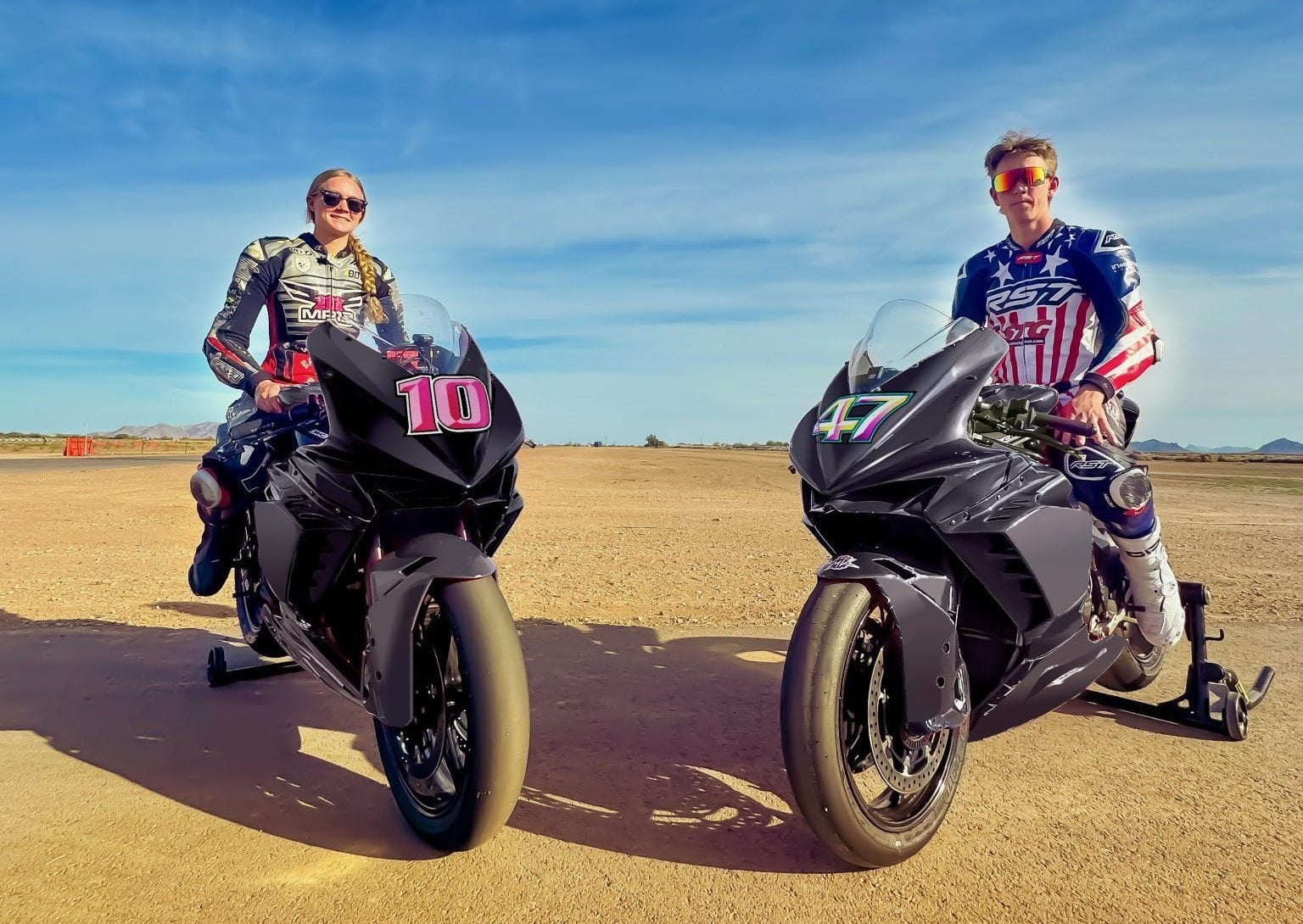 MotoAmerica: Ella & Avery Dreher Racing MVs At Daytona