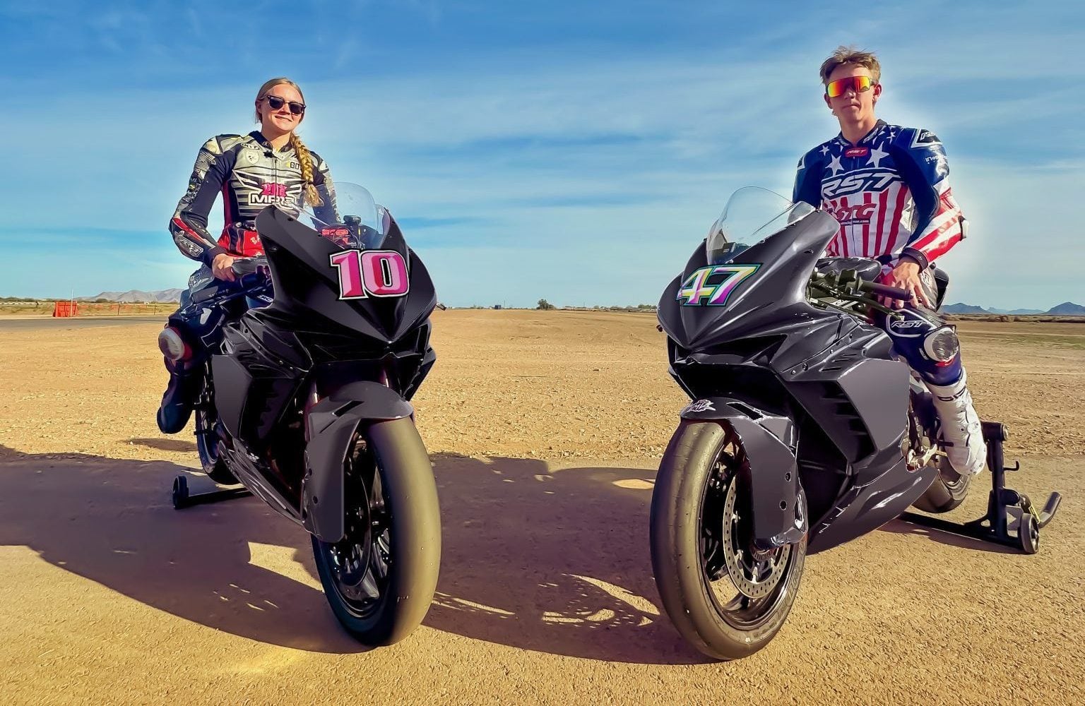 MotoAmerica: Ella & Avery Dreher Racing MVs At Daytona