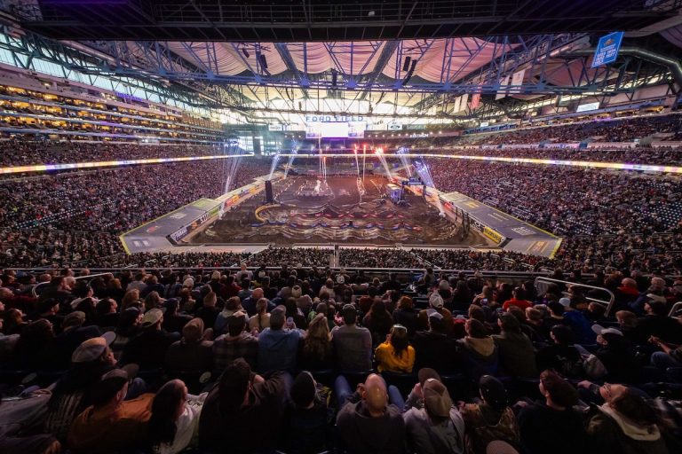 Supercross: Results From Detroit, Michigan
