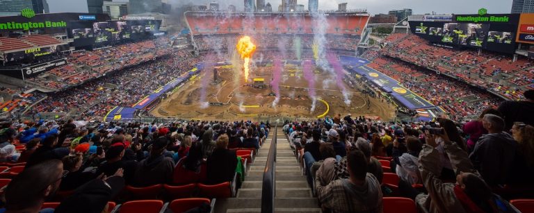 Supercross: Results From Cleveland, OH