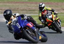 2026 RACEMoto Regional Rd 1 SMP Pro SBK leaders 1 Milwaukee Pirelli Yam YZF R1 Elie Daccache from 74 Royal Dist Pro 6 Dunlop BMW Michael Leon by CF May 9