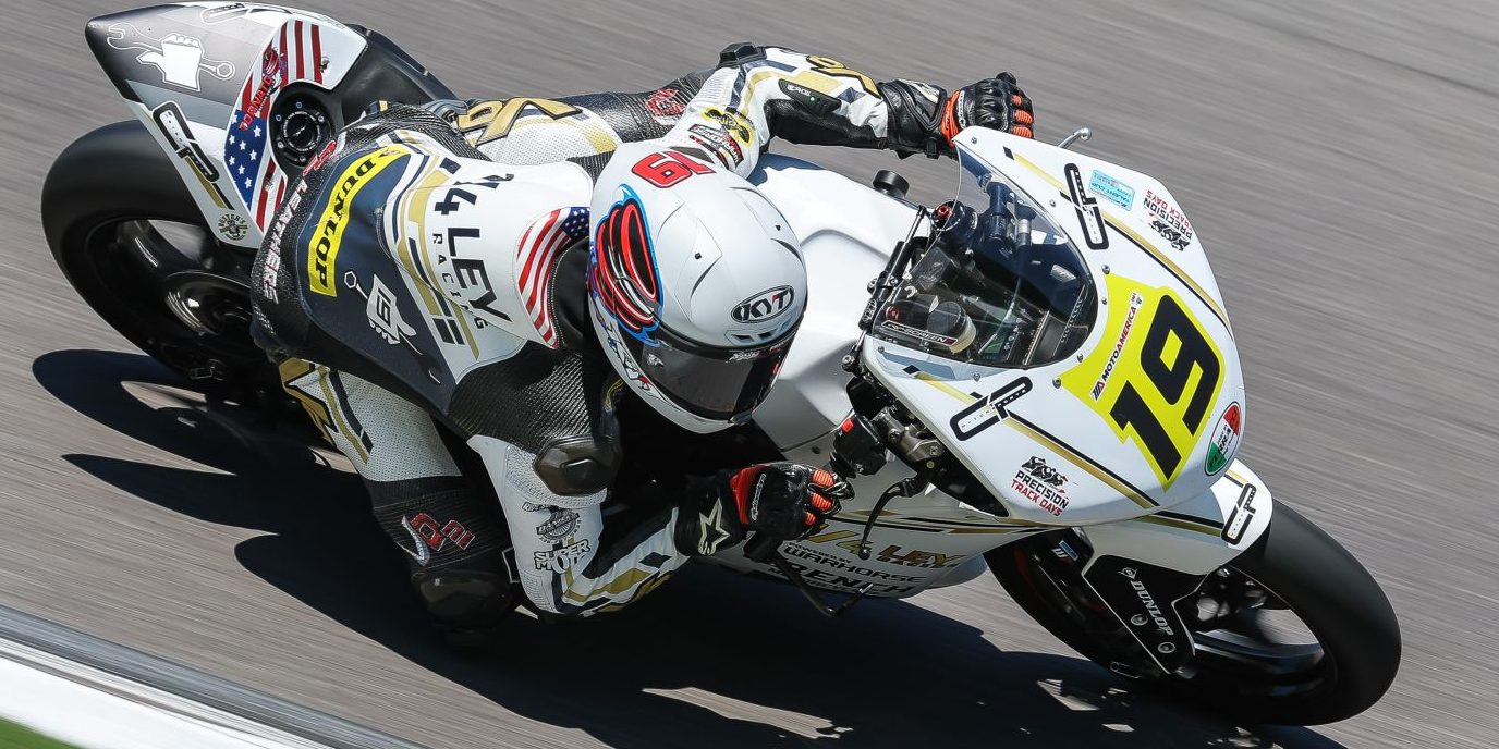 MotoAmerica: Gouker On Talent Cup Pole At Barber Gouker Talent Cup Q2 BJNB5122 P