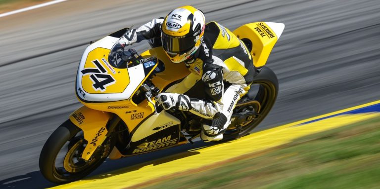 MotoAmerica: Matsudaira Leads Talent Cup P1 At Barber