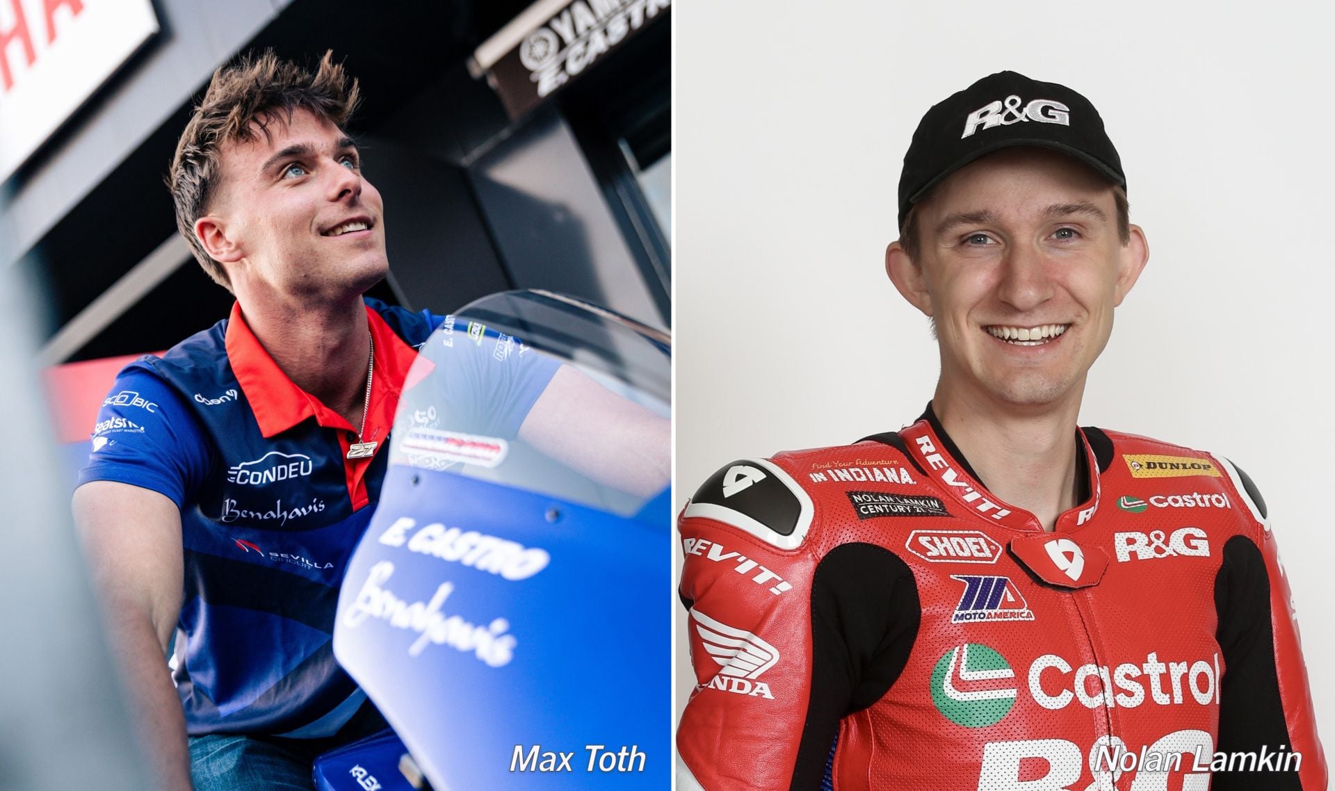 MotoAmerica: Toth & Lamkin Make Baggers Debut with Saddlemen Max Toth Nolan Lamkin