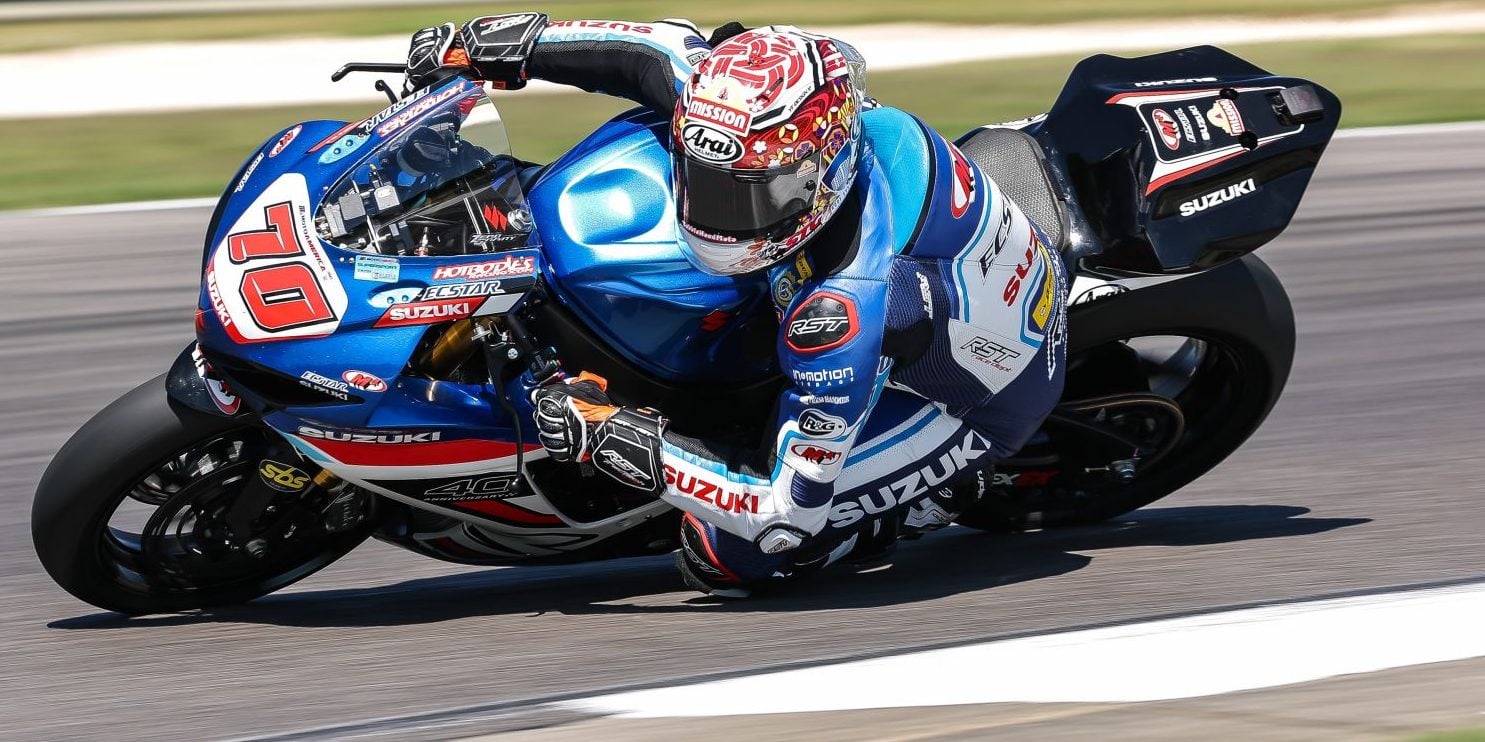 MotoAmerica: Scott On Provisional Supersport Pole At Road America Scott SSP Q1 BJNA9769 P