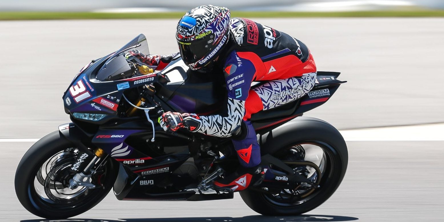 MotoAmerica: Vossberg Takes Provisional Twins Cup Pole At Road America Vossberg Twins Q1 BJNB4062 P