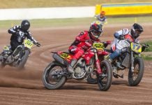 ervin kraj ovi at 2025 fim flat track world championship pardubice jesper veldhuizen